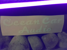 Ocean car audio glow stickers