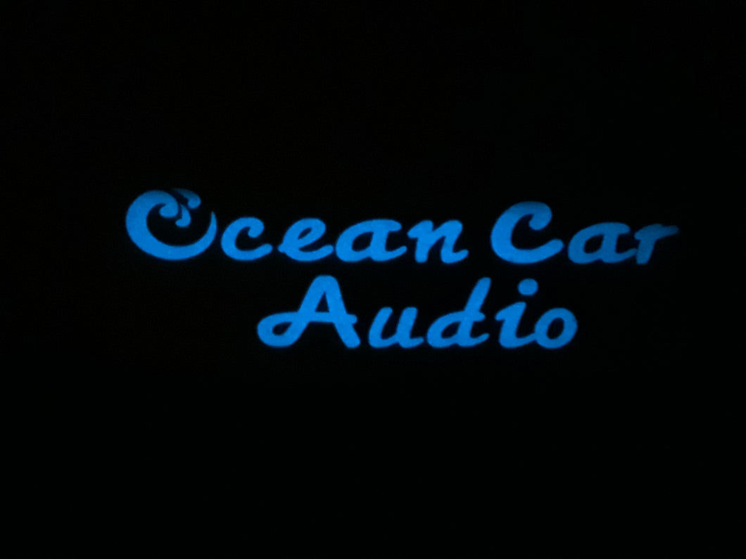 Ocean car audio glow stickers