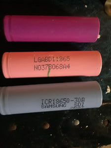 18650 batteries